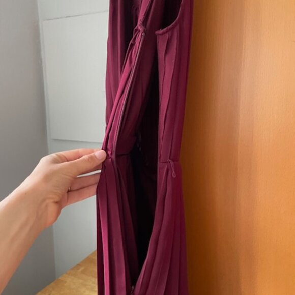 DKNYC purple pleated dress - Picture 9 of 10